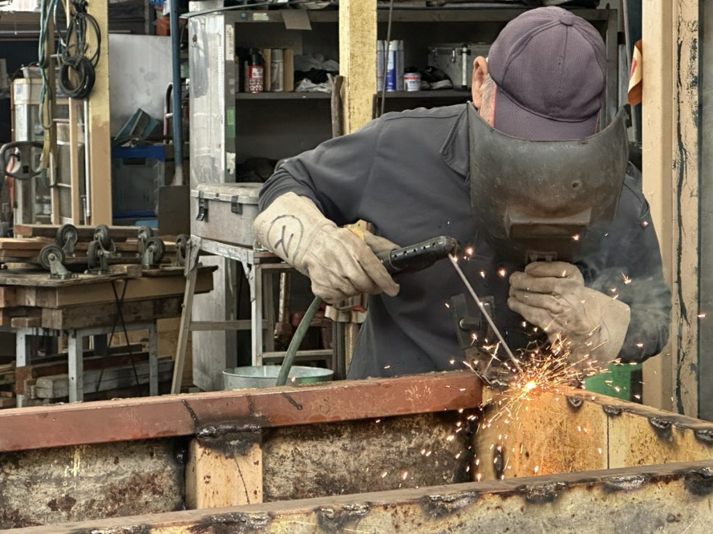 溶接作業